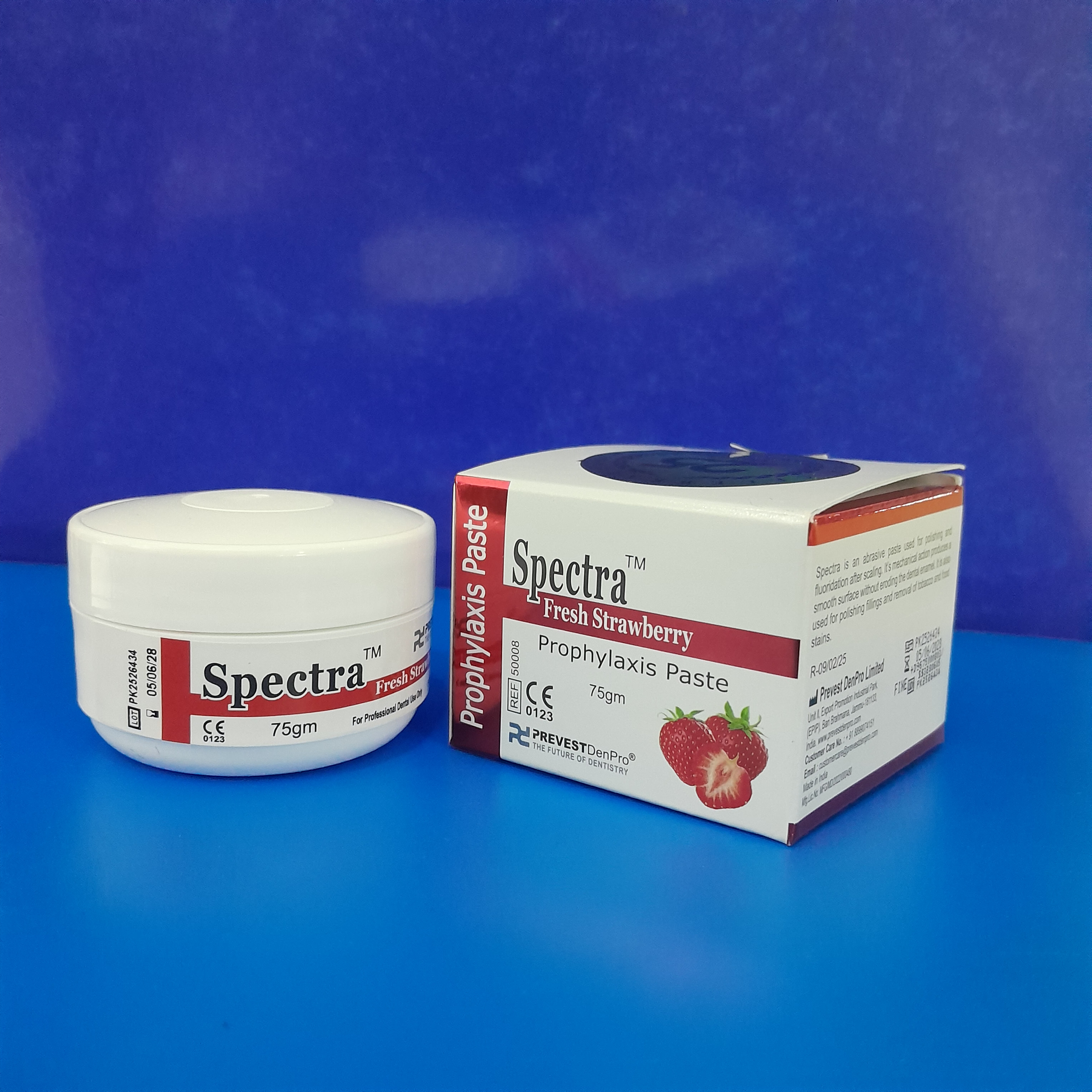 Spectra Fresh Strawberry Prophylaxis Paste 75g